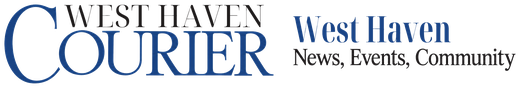 West Haven Courier logo with West Haven News, Events, Community tagline